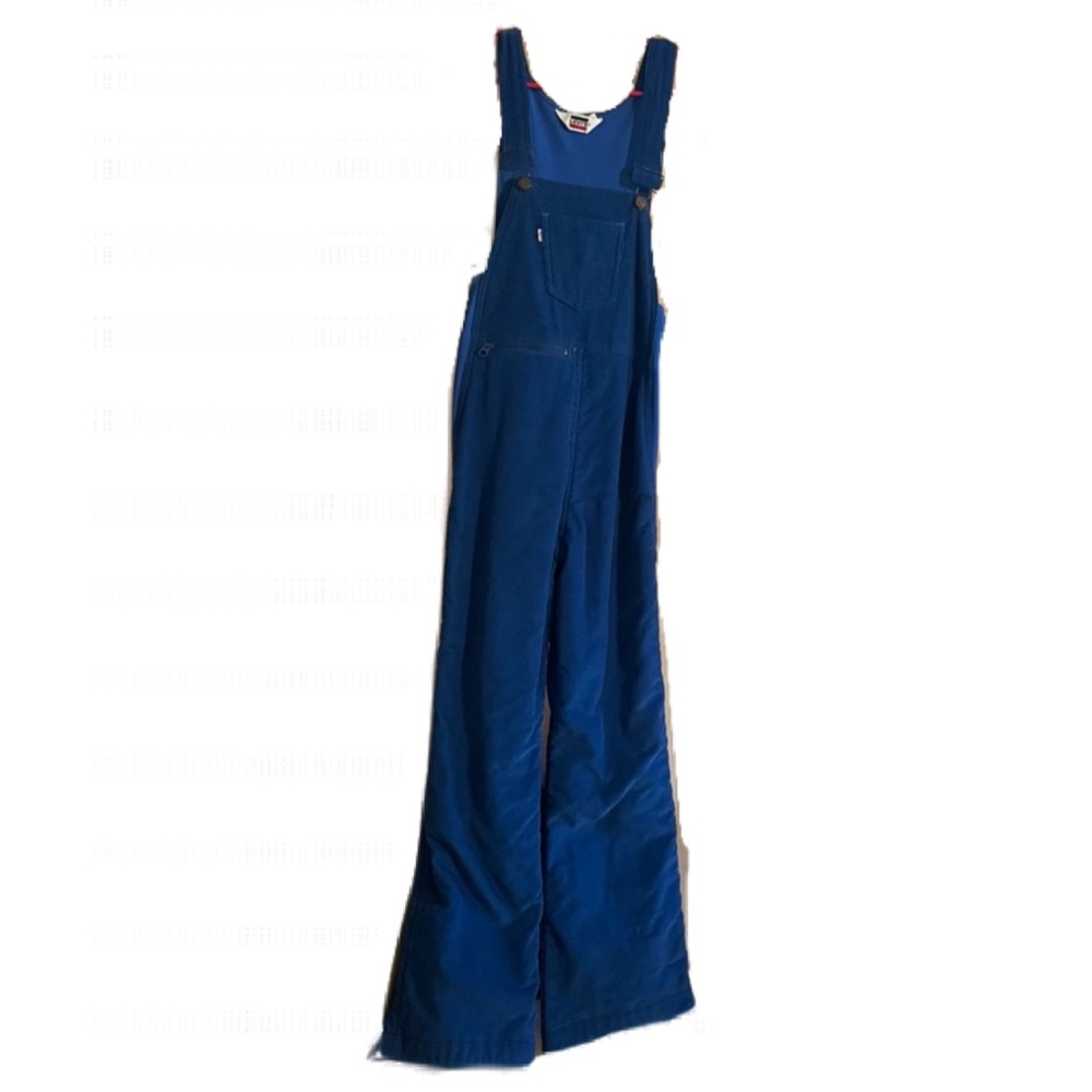 Levi's Blue Corduroy Winter Overalls